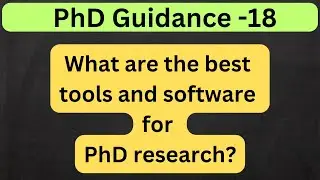 Best Tools & Software for Ph.D. Research: Must-Haves for Academic Success!