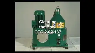 GEA Westfalia OTC 2-02-137 -- Cleaning the Bowl