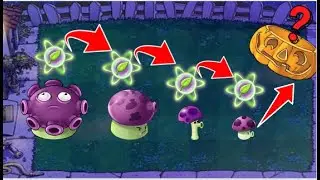 PvZ "Hybrid v2.3": Puff-shroom vs Fume-shroom vs Gloom-shroom