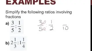 Year 8: Ratios simplifying