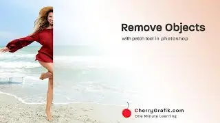 Photoshop Patch Tool Tutorial | Remove Objects with patch Tool in photoshop