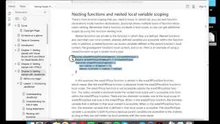 Nested Functions (JavaScript)