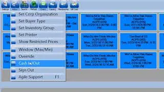 Cashing In to Use the POS and Create A Daily User Batch