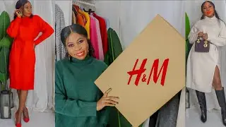 NEWIN | H&M TRY ON HAUL | MUST HAVE WINTER DRESSES 2021 + STYLING