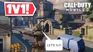 THIS IS MY FIRST EVER 1v1 AGAINST A SUBSCRIBER in COD Mobile...