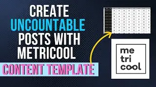 Bulk Create uncountable Posts with Metricool's Content Template in 3 Hours!