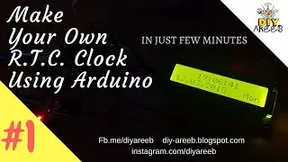 How to make Clock using DS3231 RTC module and LCD display (Hindi)