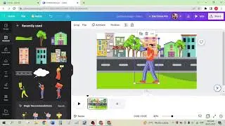 How to create animation on canva in just 5 minutes / animation on earth day