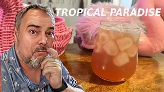 Tropical Paradise - delicious Rum and Banana cocktail