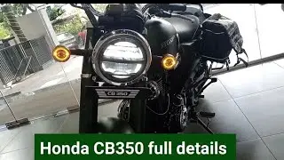 Honda CB350 WalkAround Top model | Amazing Features|Superb Price|Full details|