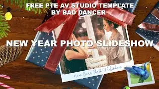Free PTE AV Studio Pro Template   New Year Photo Slideshow