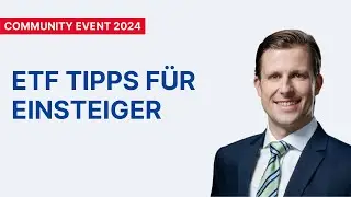 ETF Tipps für Einsteiger mit ETF Experten Tomas Packa von Xtrackers by DWS