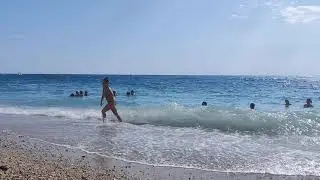 Море . Пляж отеля 
