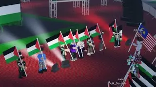 Palestinian Roblox Protest Experience | #FREEPALESTINE