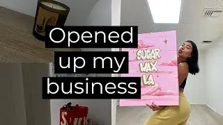 VLOG:  I OPENED UP MY SUGARING STUDIO + Sculptra Shots UPDATE