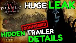 DIABLO 4 Lord of Hatred: Did Blizzard Accidentally Confirm a Massive Leak?!