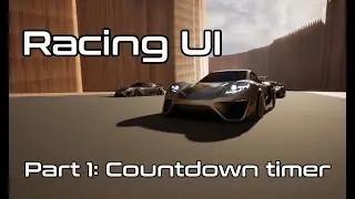 Racing Game UI - Part 1: Creating a countdown timer | Coherent Gameface
