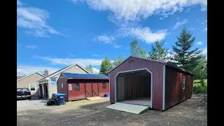 Hill View Mini Barns Delivers Our Garage