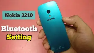Nokia 3210 Bluetooth settings