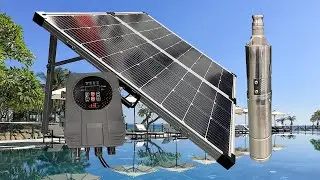 Portable Domestic Solar Pumps Compact Unit