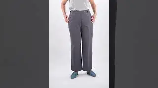 Хлопковые брюки из денима