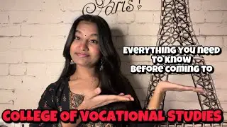 CVS College FAQs: All Your Questions Answered ✨|| DELHI UNIVERSITY💗