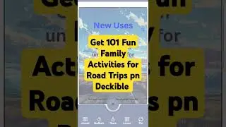 on #Deckible! 101 dad jokes & 101 fun family activities #roadtrips.  #exploreusa #roadtripping