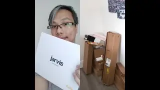 Vlog#1 - My very first video - All the boxes because of a Jarvis mousepad?