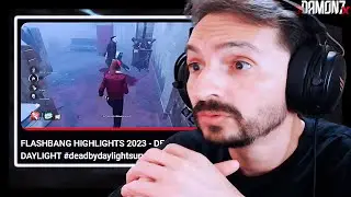 ELA É A MELHOR DO BRASIL NO FLASHBANG SAVE! - REACT - Dead by Daylight