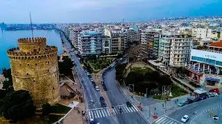 Thessaloniki Greece 4K