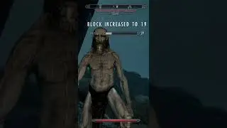Level Up Block Fast in Skyrim! 🛡️