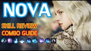 Nova [New Class] PVP Combo , Skill build and detail - PVP Show Match - Black Desert Mobile Global