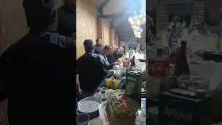 на базе выпускной