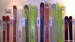 The Faction Candide Thovex Signature Skis Review - ISPO 2015 | EpicTV Gear Geek