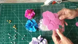 Быстро, легко, красиво Зефирки из фоамирана