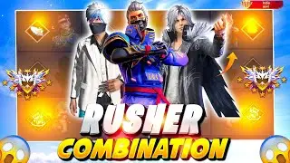 RUSHER COMBINATION ✅ | br rank best character combination | best character skill for br rank 