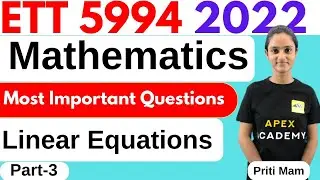 ETT 5994 Posts Notification | ETT 5994 Math Classes | ETT 5994 Math MCQ | ETT 5994 Preparation | P3