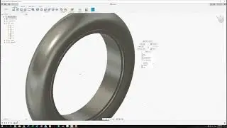 Fusion 360 - Simple motor cycle wheel modeling