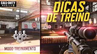 COMO TREINAR SUA MIRA NO CAMPO DE TREINAMENTO - COD MOBILE