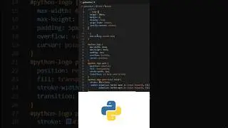 Python Logo Animation using #html #css #tutorial
