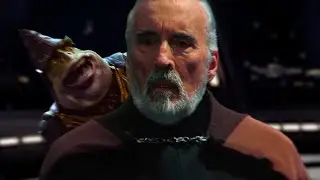 Count Dooku was an unarmed prisoner