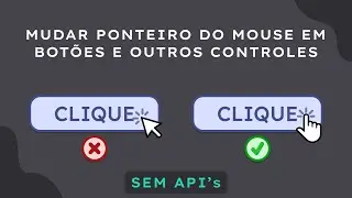 Personalizar ícone do mouse em controles do formulário Excel