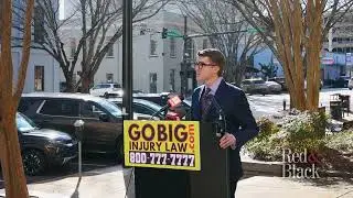 Press Conference by the attorney representing Devin Willock's family in Athens