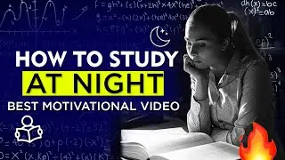 How To Study At Night | Best Motivational Video | By Om Sharma  #Short #Ytshorts
