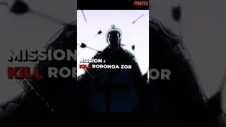 mission kill roronoa zoro #shorts #onepiece