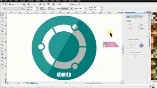 Tutorial Membuat Logo di CorelDRAW X4 | Belajar CorelDRAW