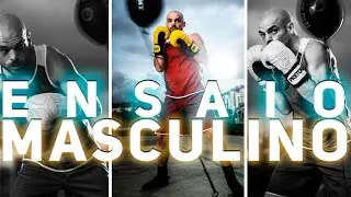Ensaio Fotográfico Masculino na prática - Boxe