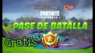 Como CONSEGUIR PASE de BATALLA TEMPORADA 7 CAPITULO 2 GRATIS! *PASE BATALLA GRATIS FORTNITE* 😱✅