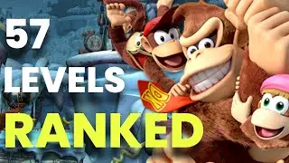 EVERY Donkey Kong Country: Tropical Freeze LEVEL Ranked