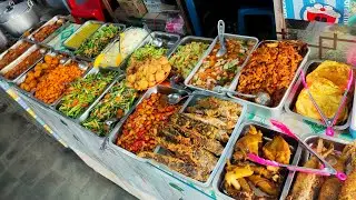 Warung Prasmanan ambil suka-suka cuma 6000 an!! Ada 40 menu masakan khas Indonesia